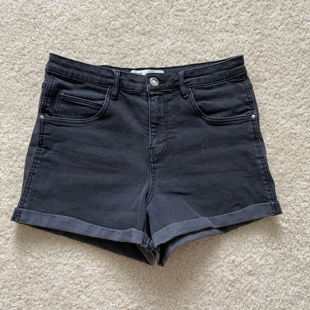 ZARA TRF DENIM High waisted Short